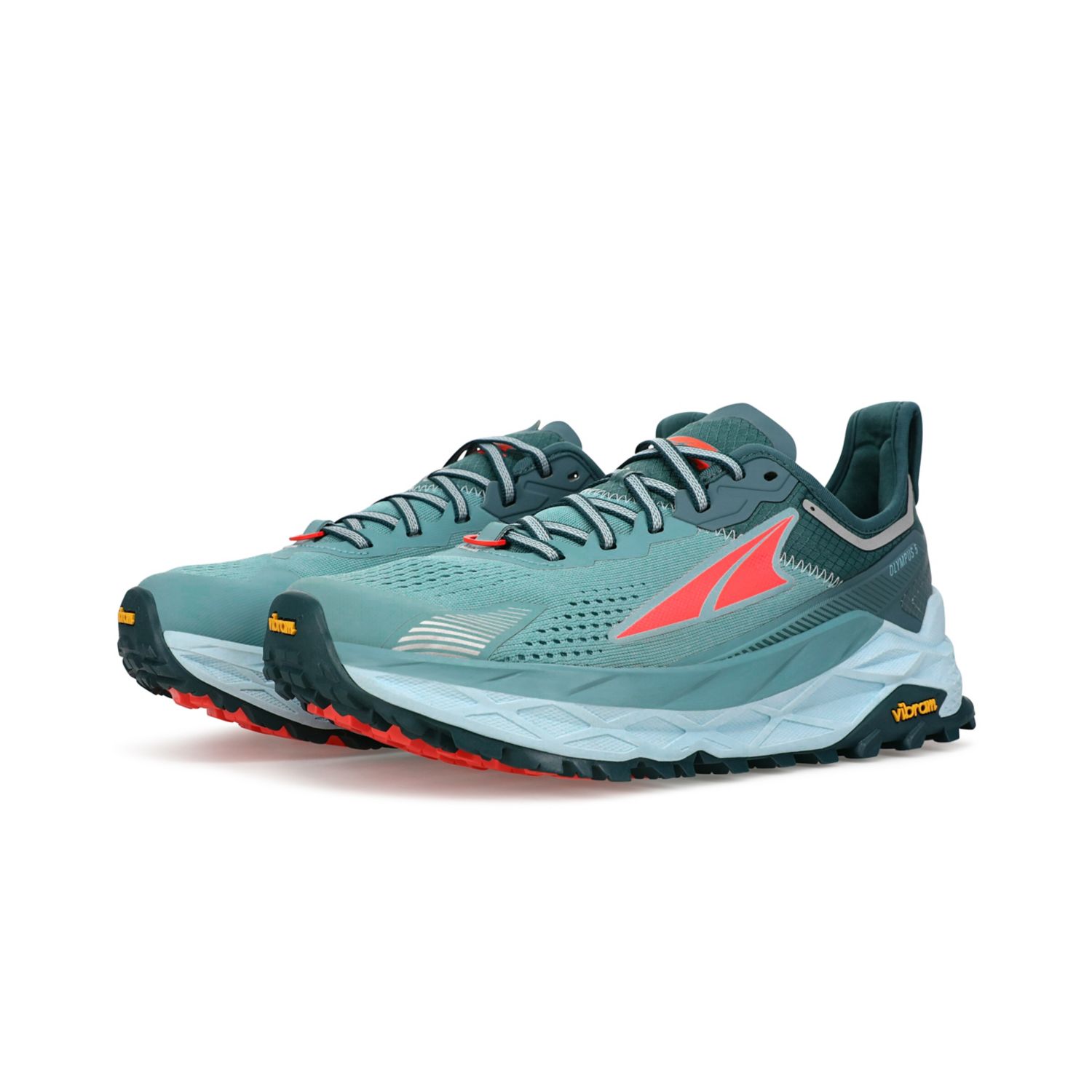 Altra Olympus 5 Women's Trail Running Shoes Turquoise | South Africa-27041989